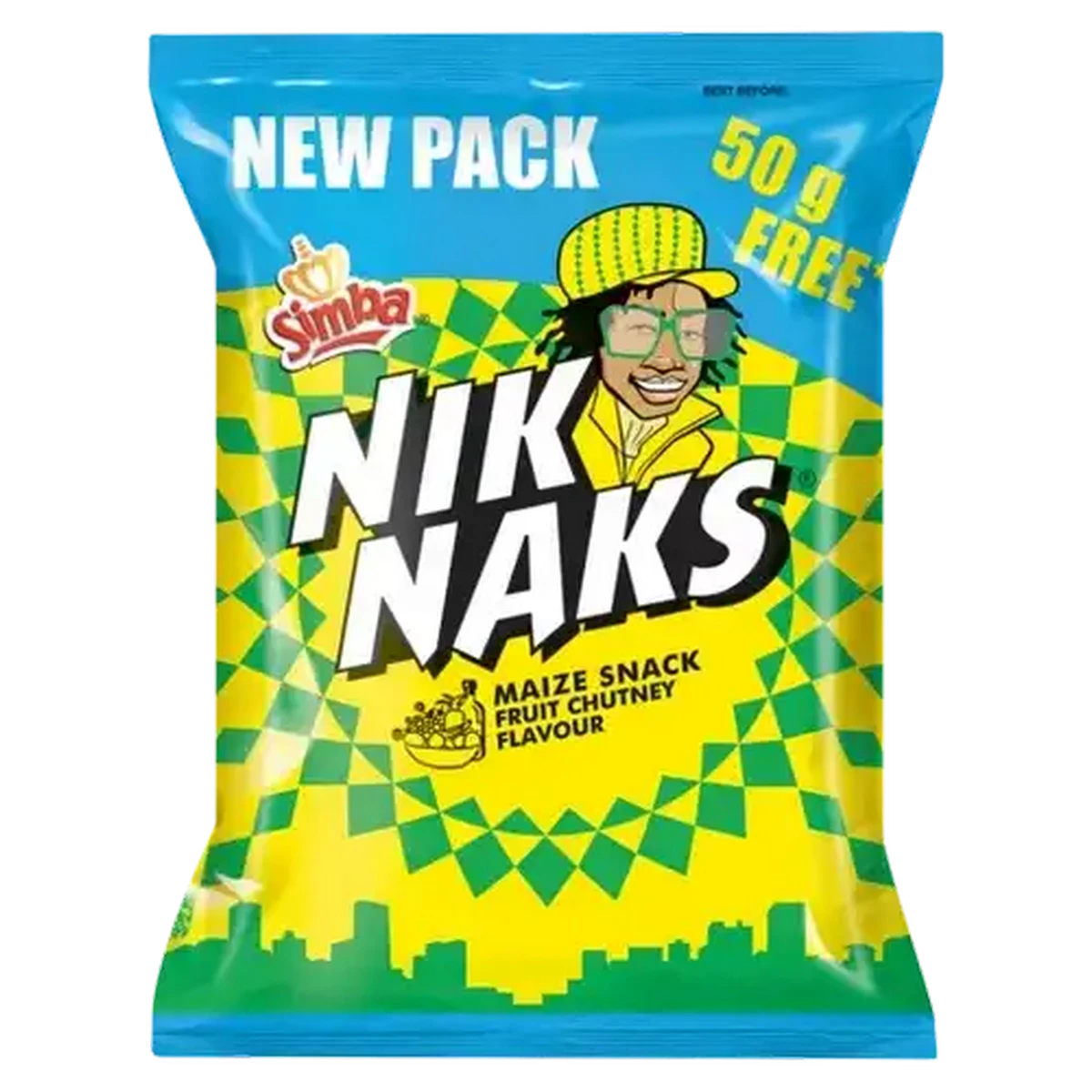 Checkers Sixty60 | NikNaks Fruit Chutney Flavoured Maize Snack 250g