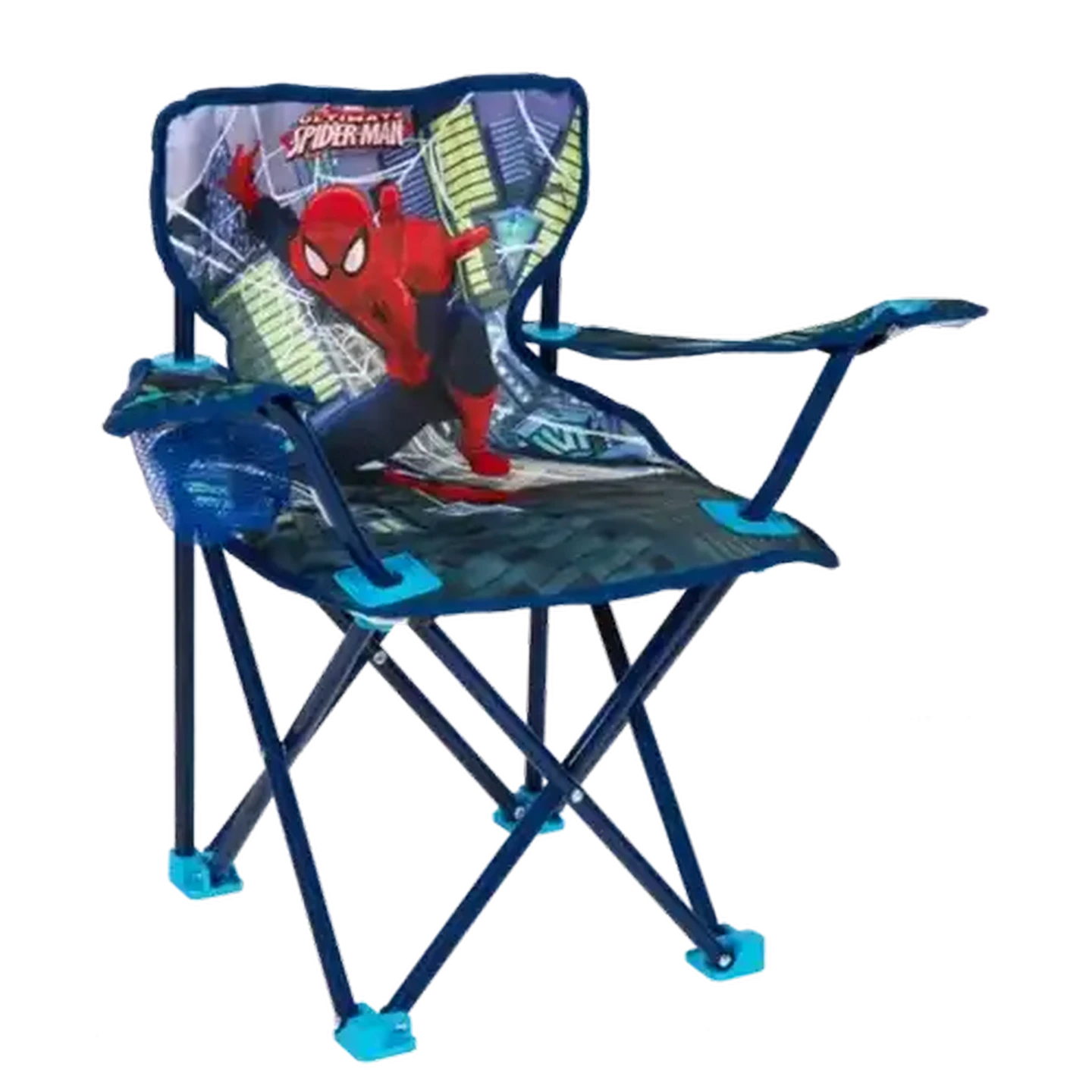 Image of Spider-Man Red & Blue Kids Camping Chair