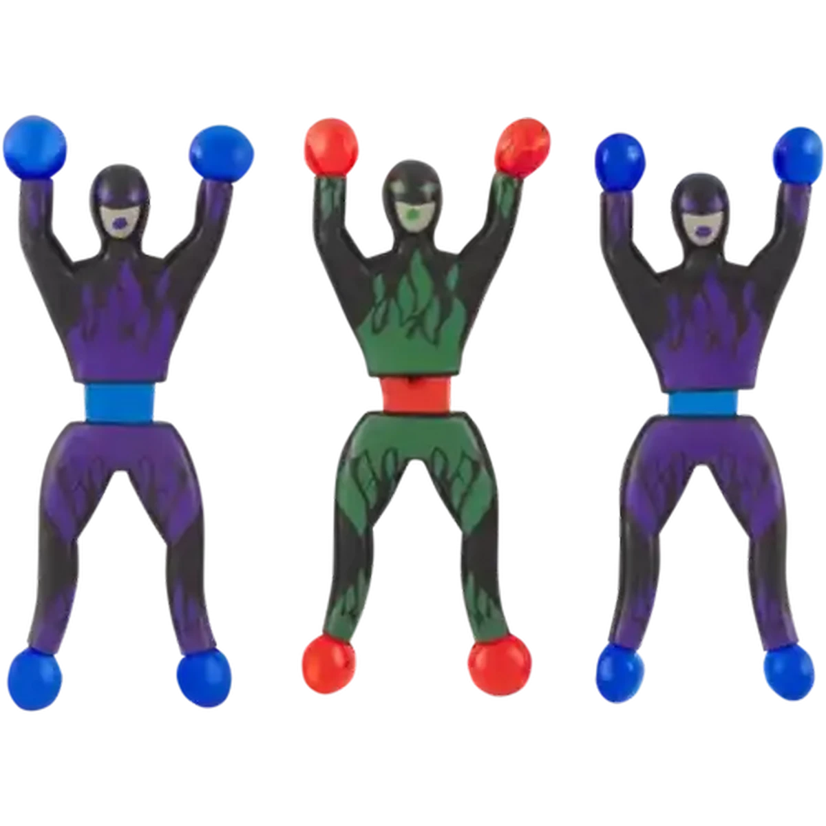 [ayacomp様]SHIGEMORI Deluxe Stone Drive Checkers Sixty60 | Sticky Wall Ninja Figurines 3 Pack (Type May Vary)