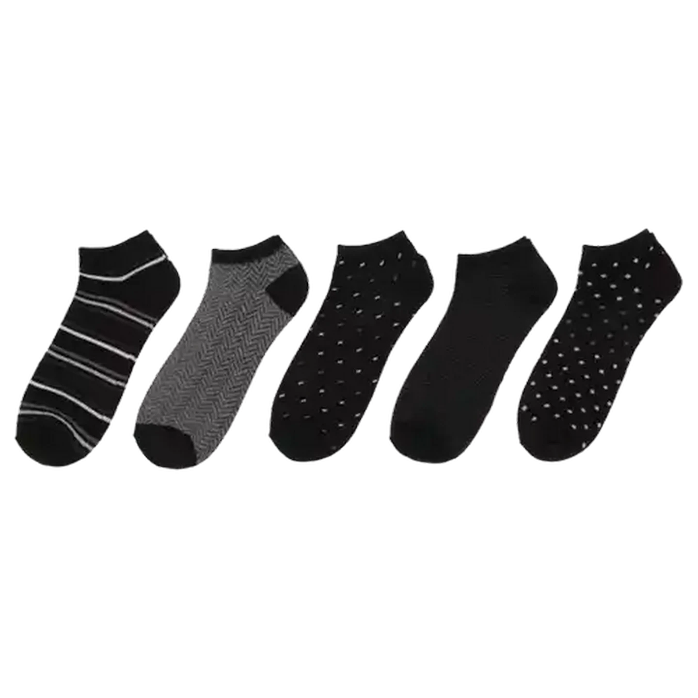 Image of Bare Basics Mens Anklet Low Cut Socks 7-11 5-Pack