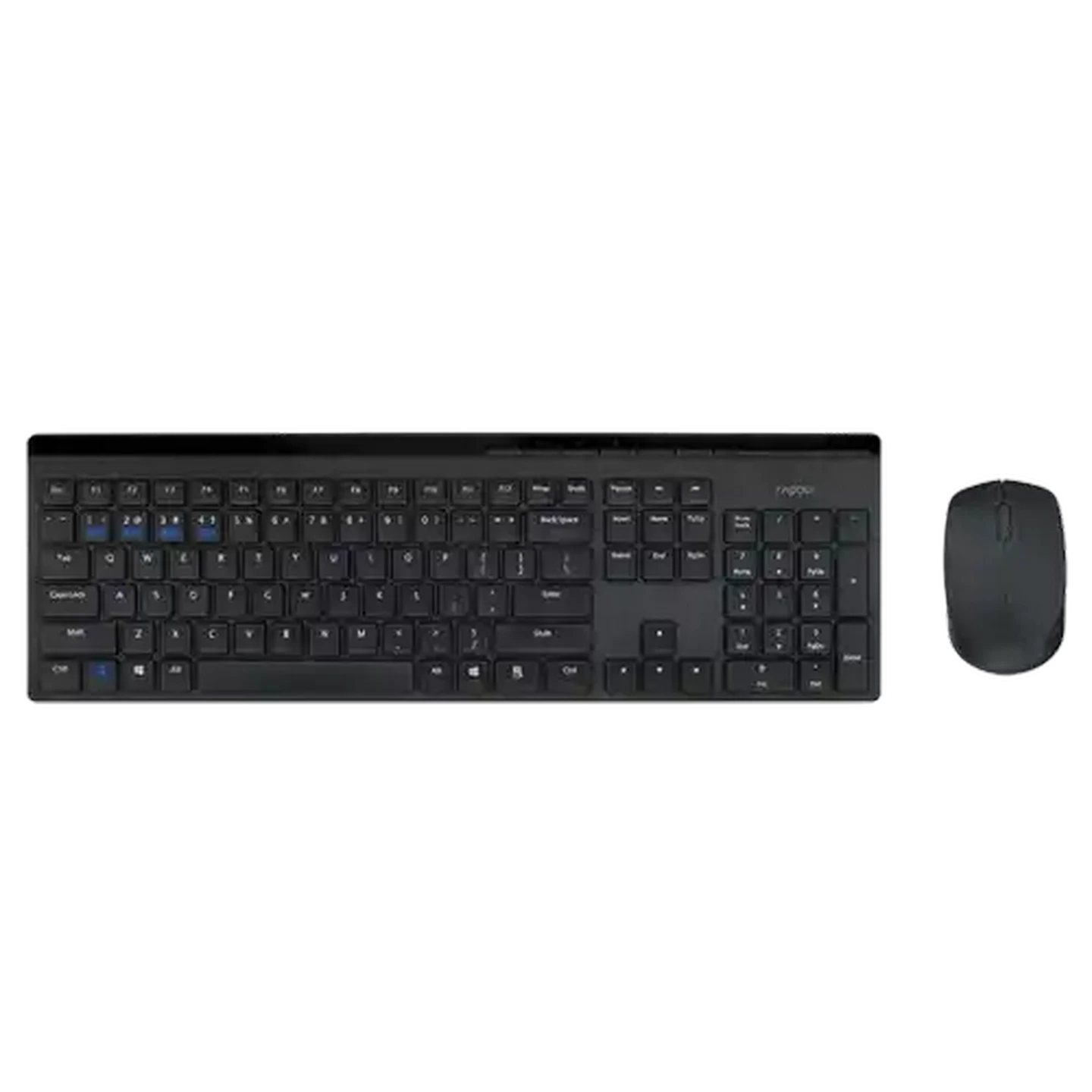 Image of Rapoo 8110M Black Mouse & Keyboard Combo