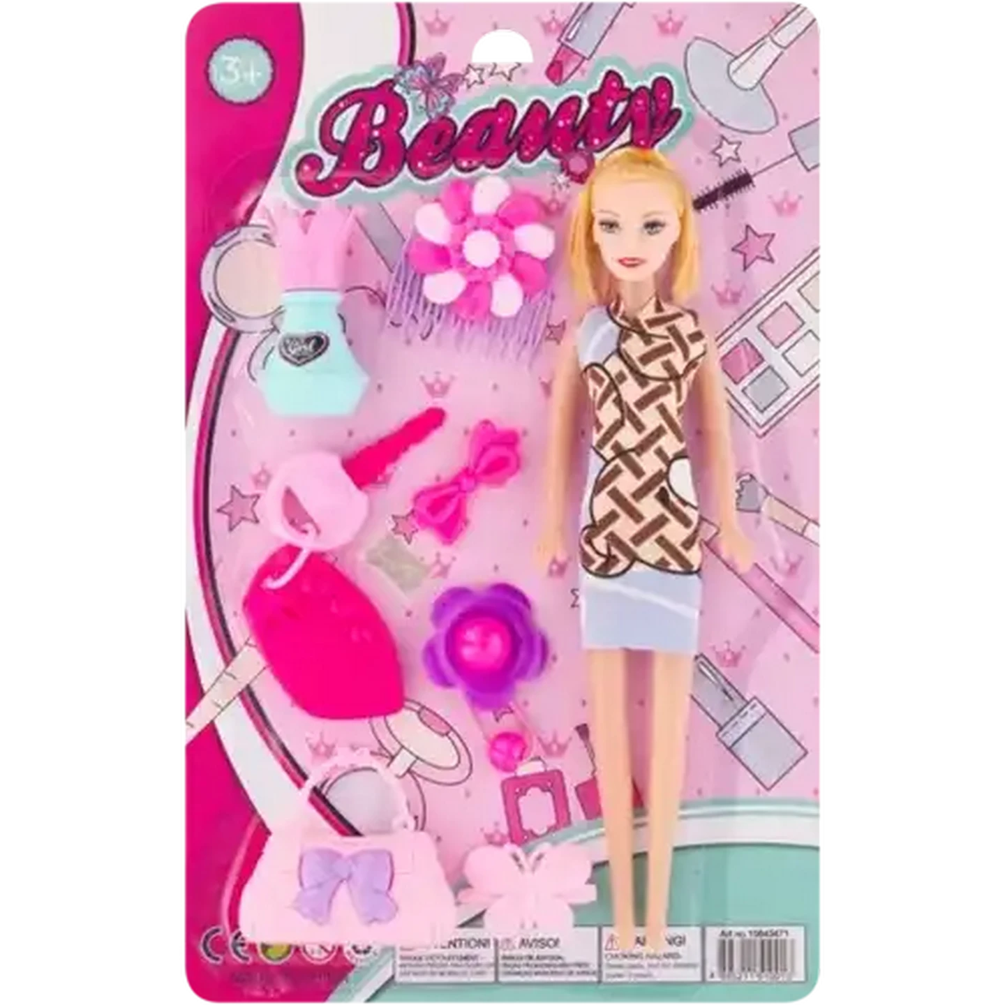 Image of HTIC Beauty Doll Playset
