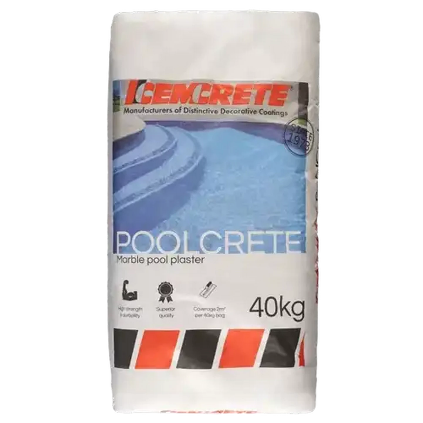 Image of Cemcrete Skyblue Pool Crete 40kg