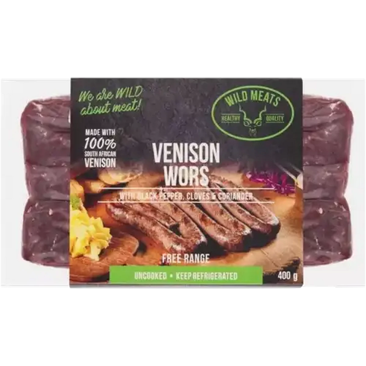 Checkers Sixty60 | Wild Meats Venison Wors 400g