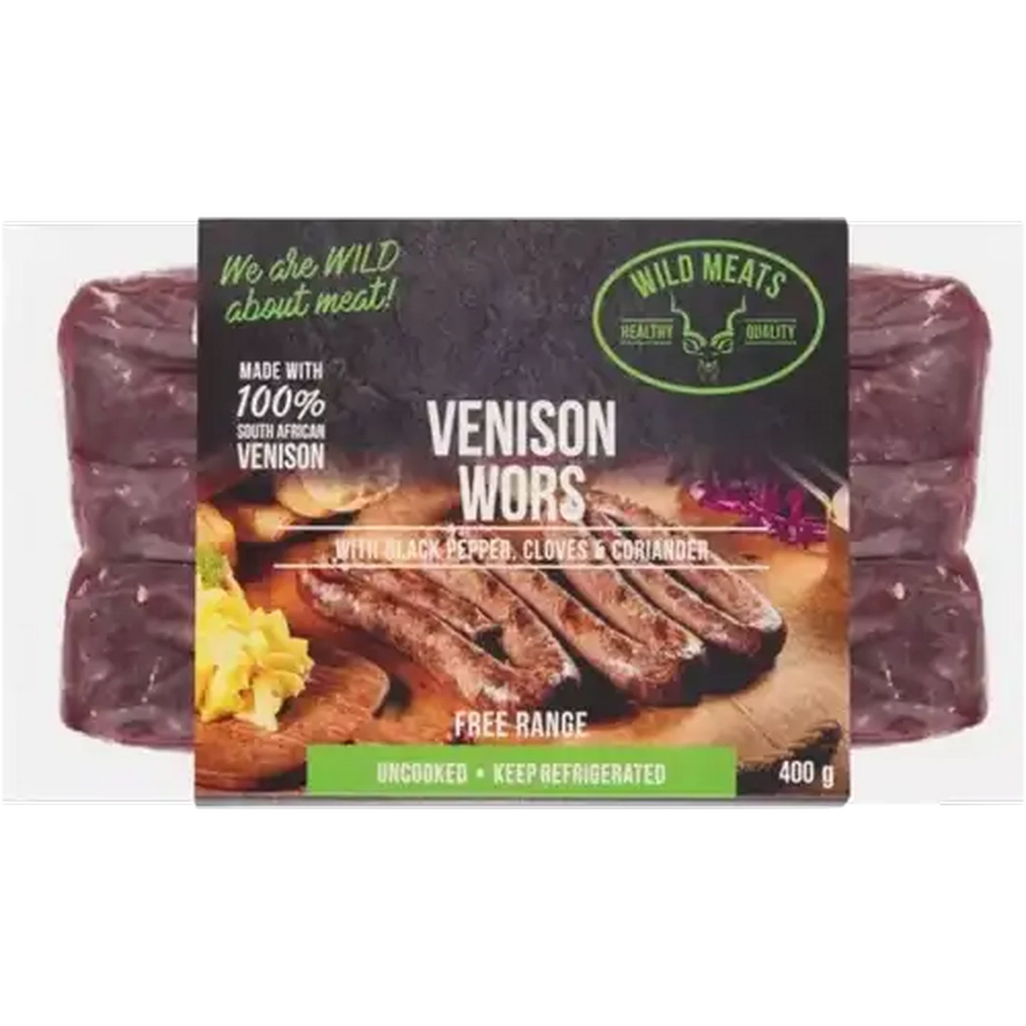 Checkers Sixty60 | Wild Meats Venison Wors 400g