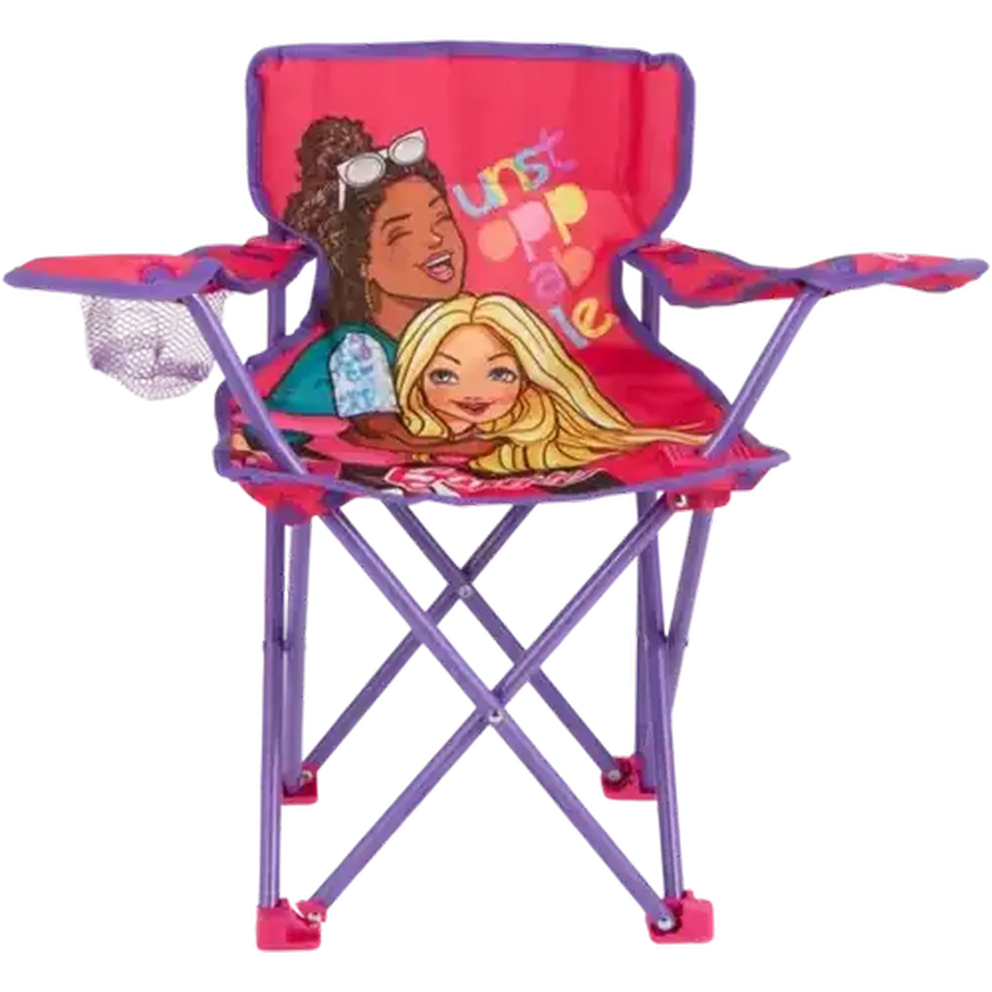 Image of Barbie Pink Kids Camping Chair