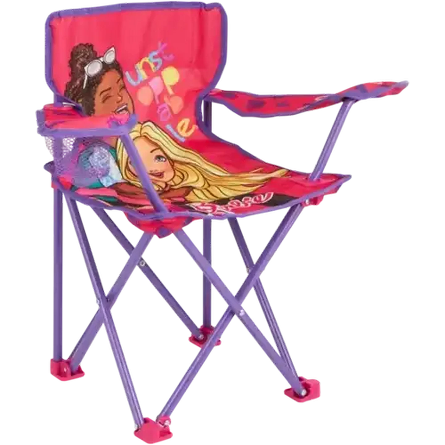 Image of Barbie Pink Kids Camping Chair