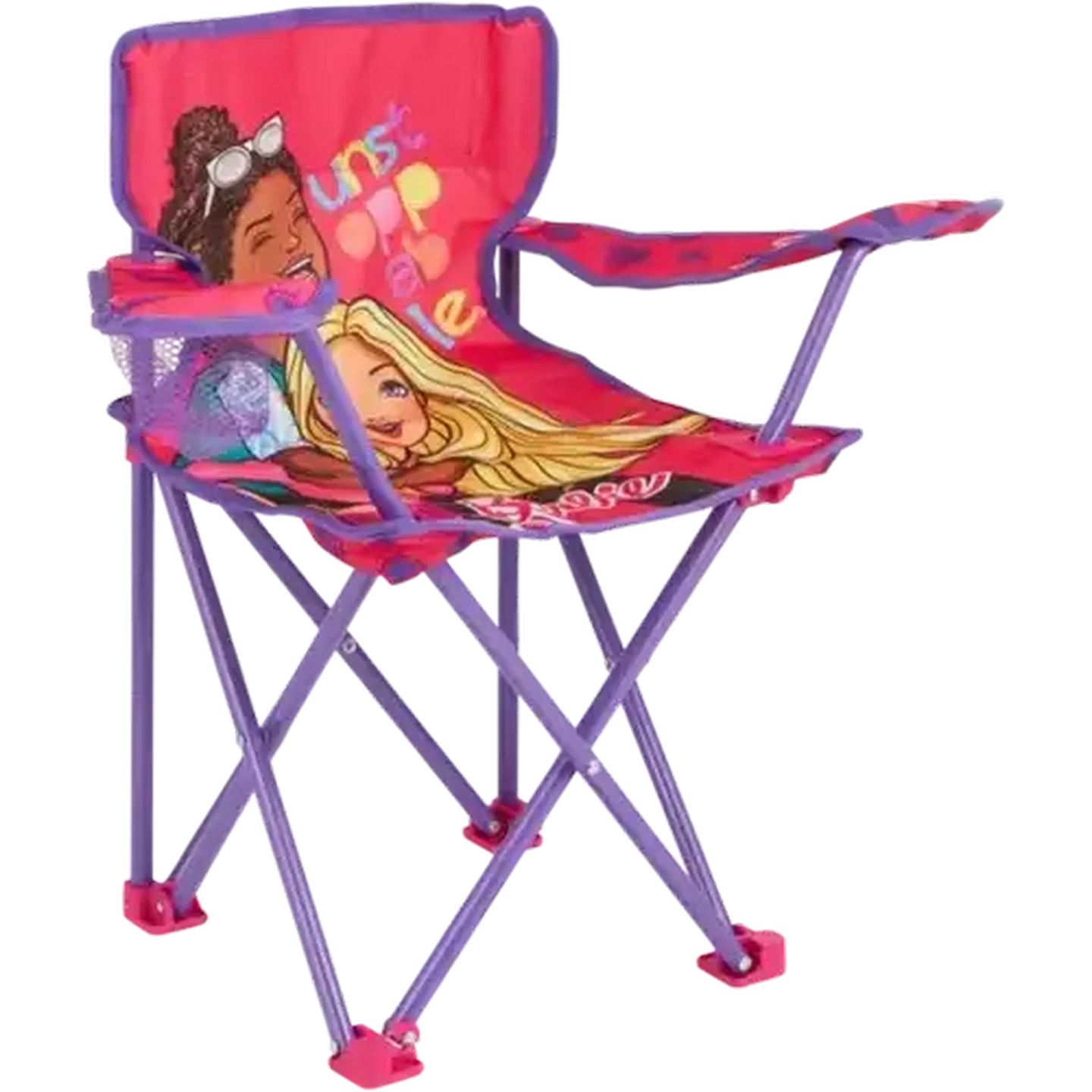 Image of Barbie Pink Kids Camping Chair