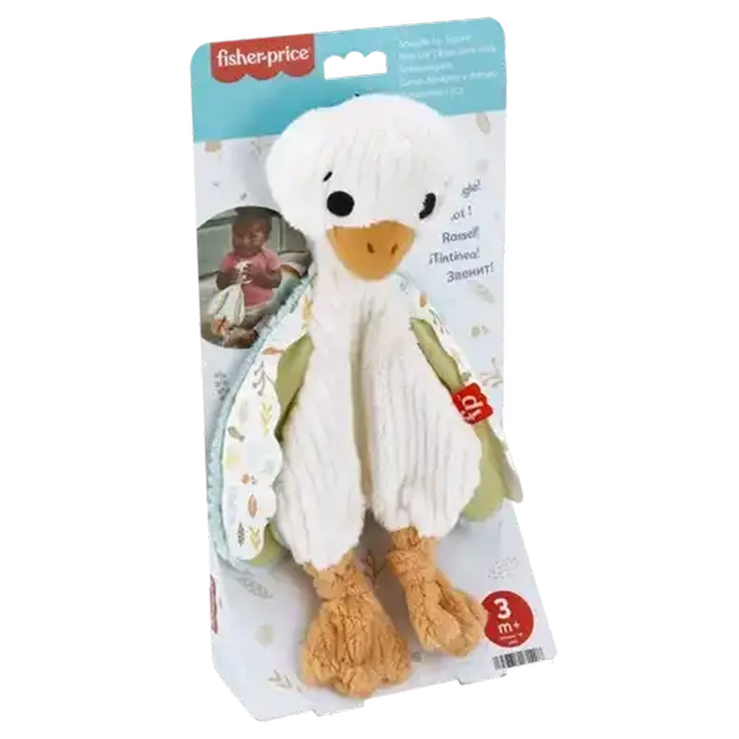 Image of Fisher-Price Plush Snuggle Up Goose 3 Months +