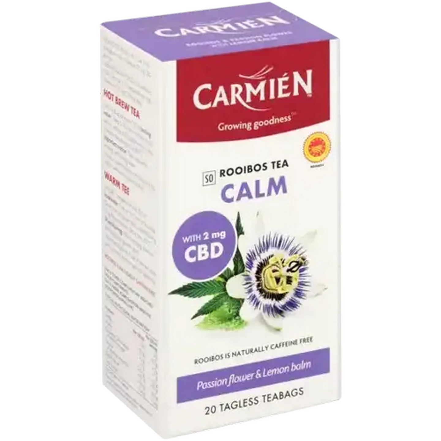 Image of Carmién Calm Rooibos Teabags 20 Pack