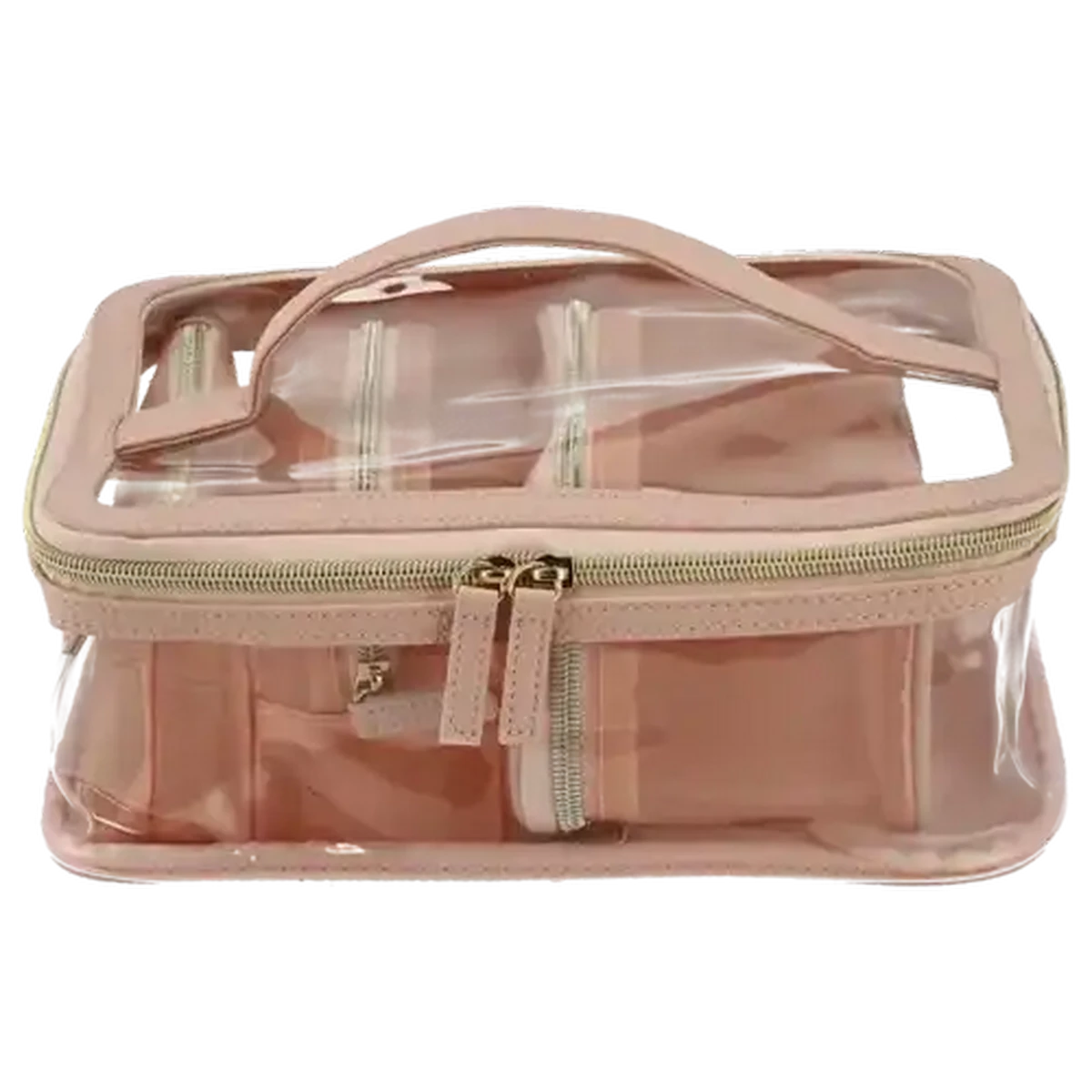 Checkers Sixty60 | Transparent Peaches Toiletry Bag 4-Pack