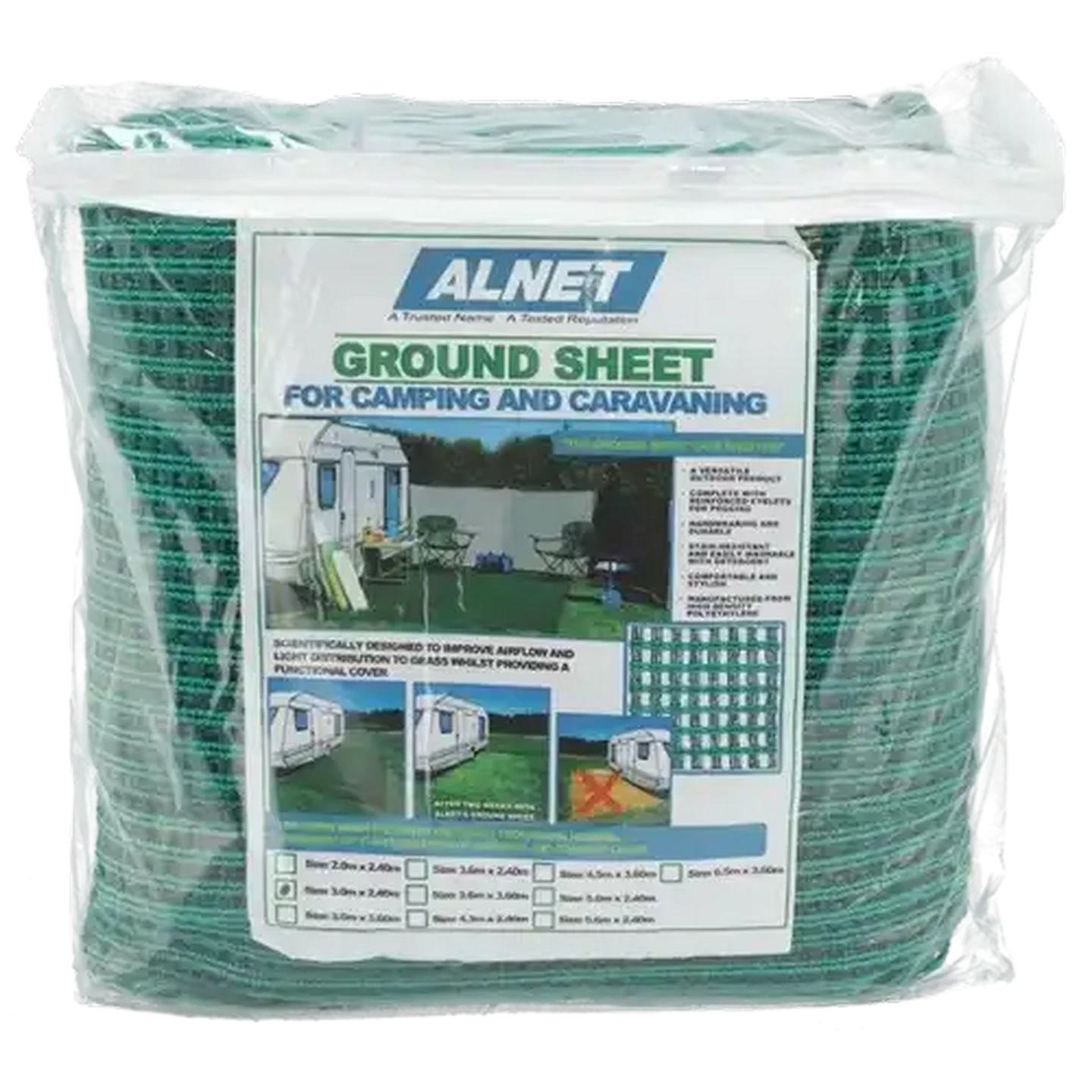 Checkers Sixty60 | Alnet Green Ground Sheet Pack 3m x 3.6m