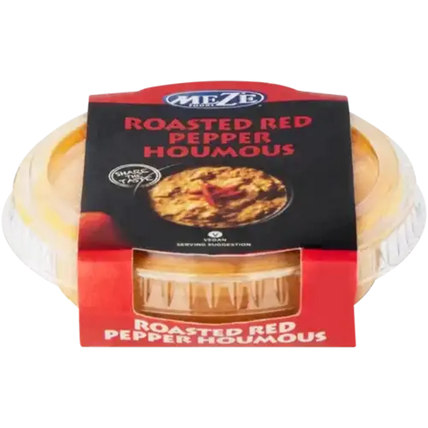 Image of Mezé Foods Roasted Red Pepper Houmous 110g