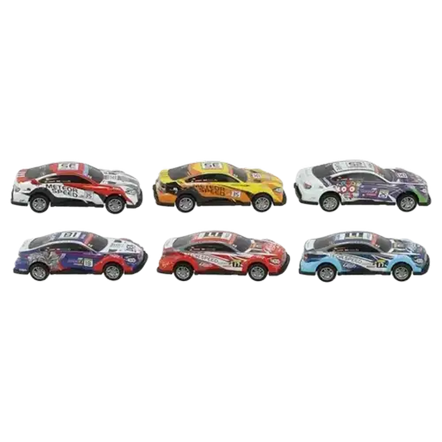 Shoprite ZA | Ultra Racer Pull Back Die Cast Car 6-Pack (Type May