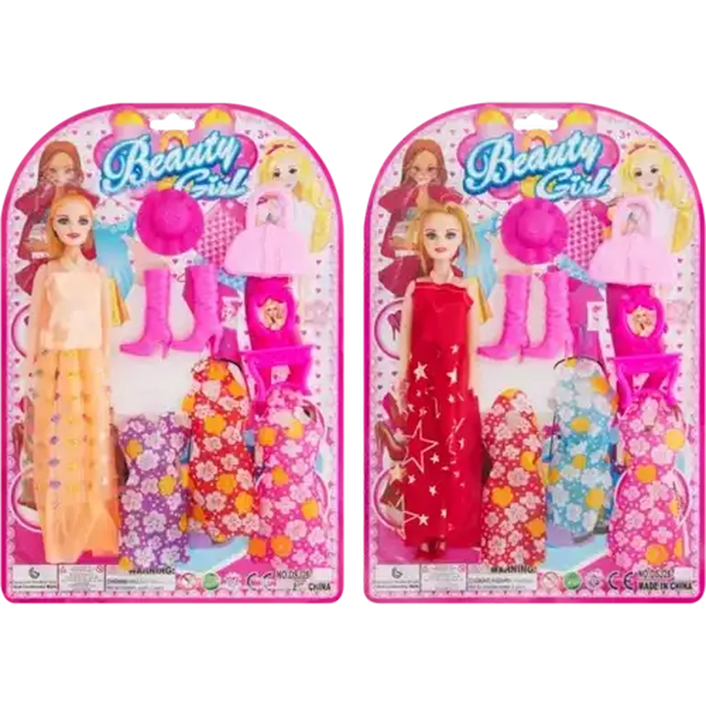 Image of Beauty Girl Fashion Doll Play Set (Type May Vary)