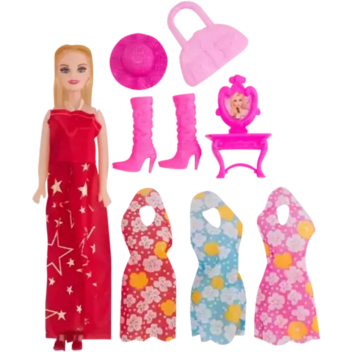 Image of Beauty Girl Fashion Doll Play Set (Type May Vary)