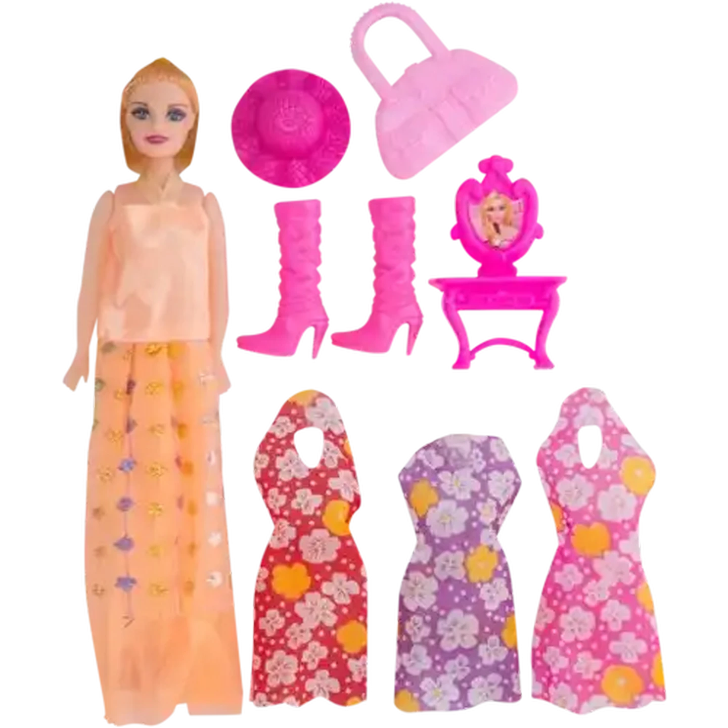 Image of Beauty Girl Fashion Doll Play Set (Type May Vary)