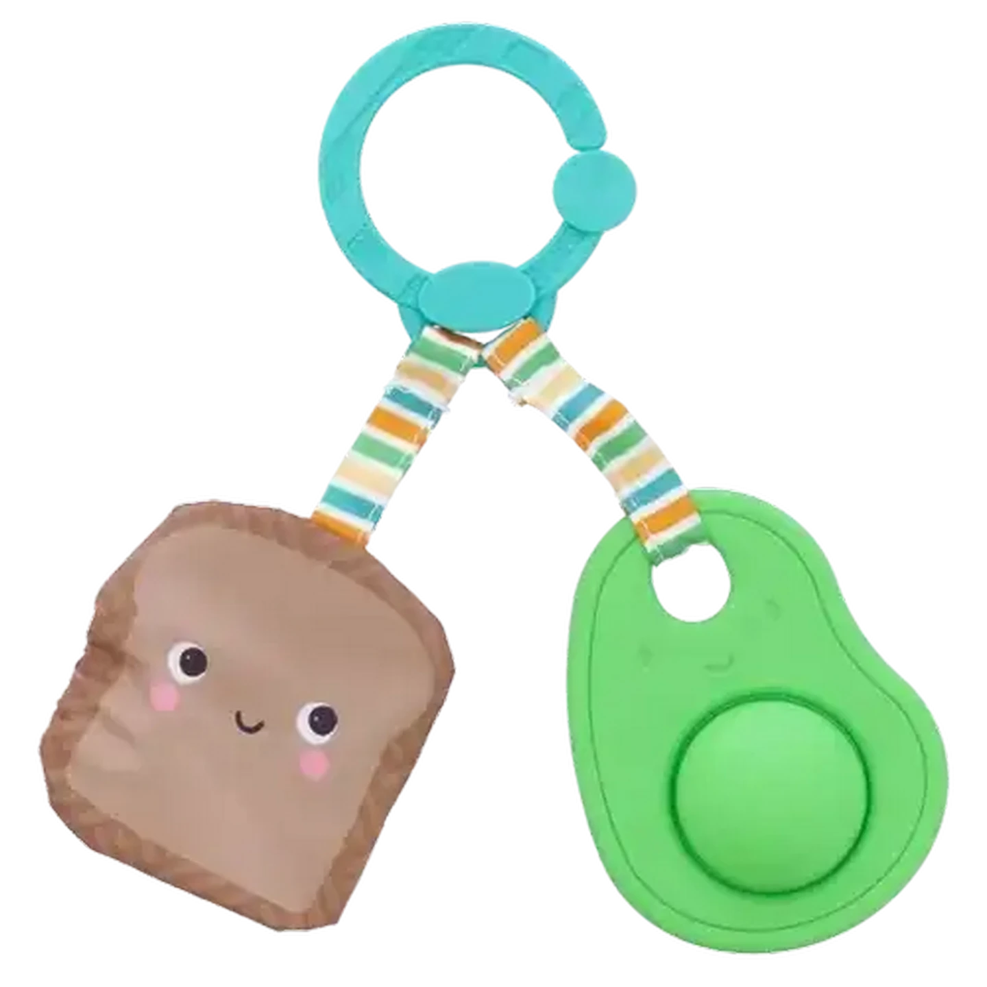 Image of Bright Starts 2In1 Toast & Avo Teether 3 Months +