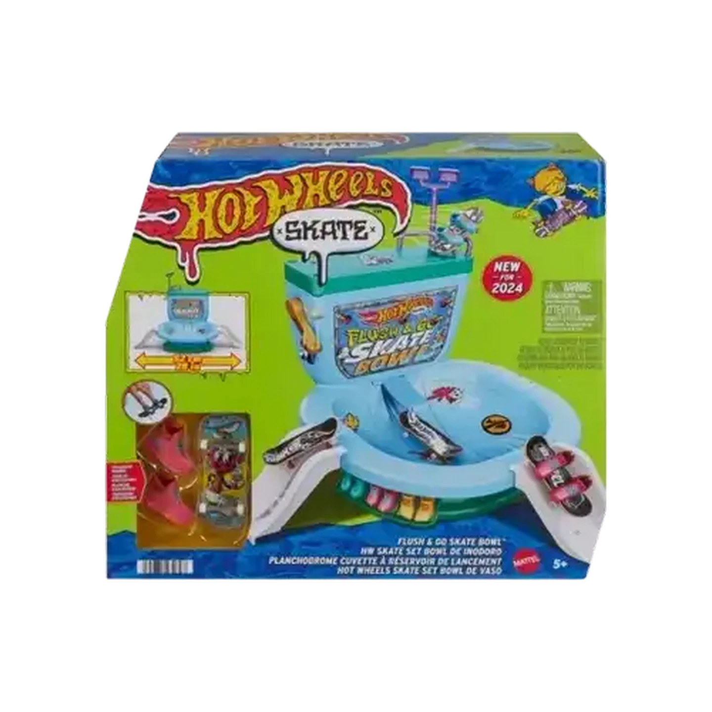 Checkers Sixty60 | Hot Wheels Skate Flush & Go Skate Bowl