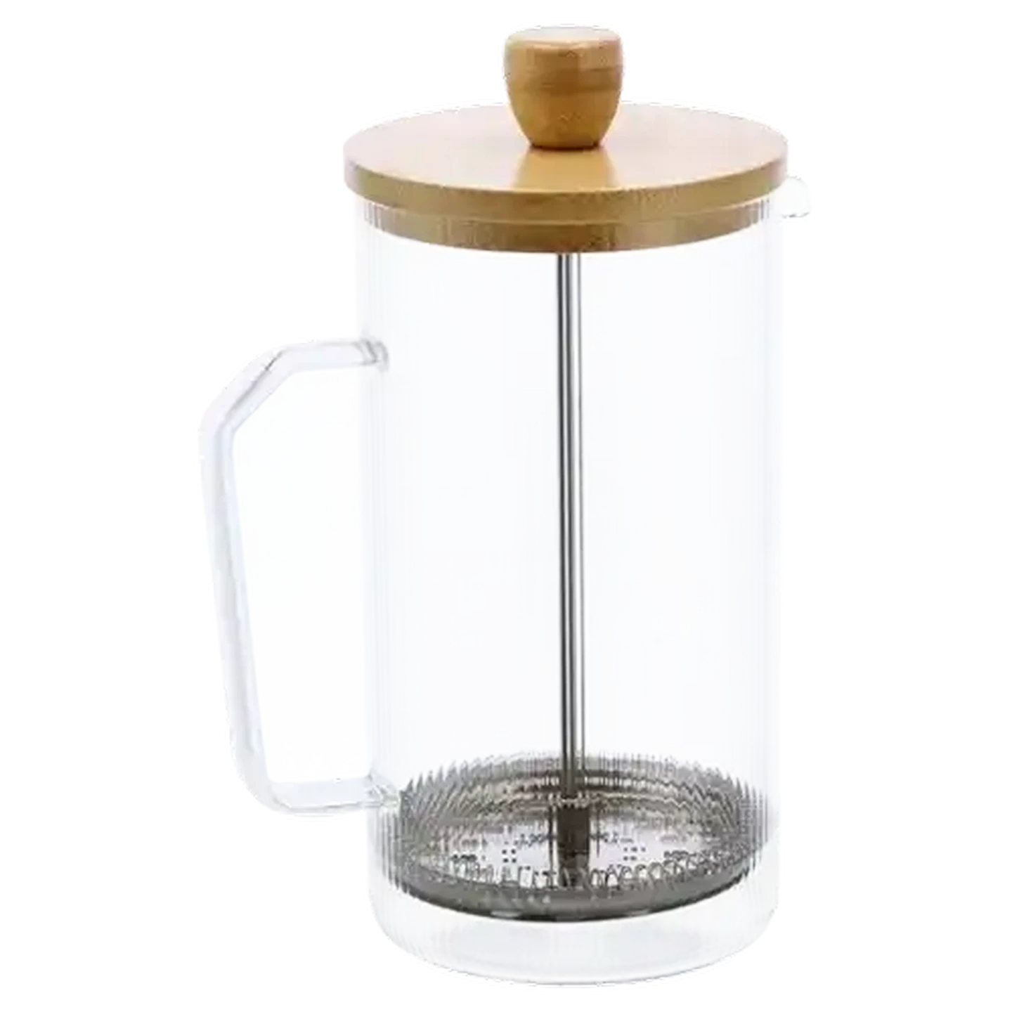 Image of Optic Mila Glass & Bamboo Coffee Plunger 1L
