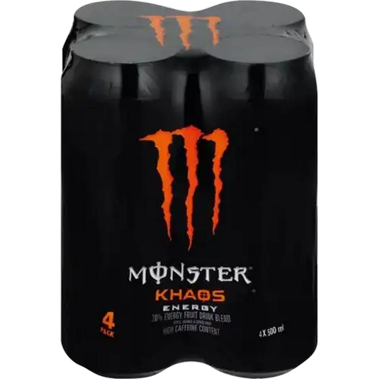 Shoprite ZA | Monster Khaos Energy Drink Cans 4 x 500ml