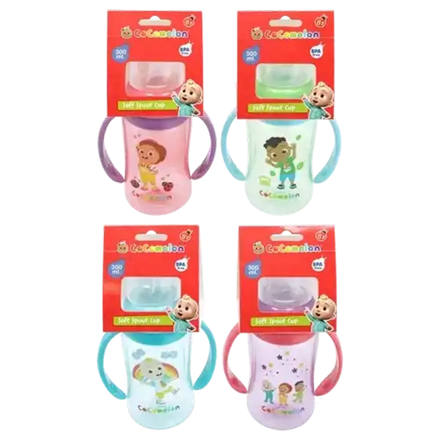 Image of Cocomelon Soft Spout Cup 300ml (Design May Vary)