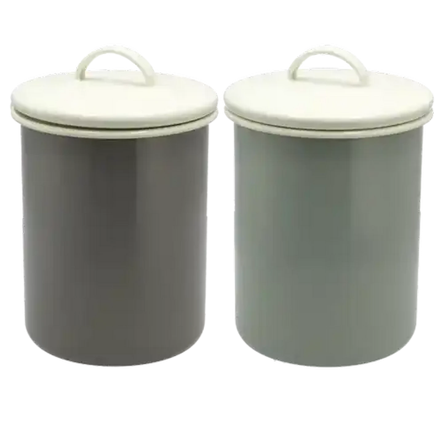 Checkers Sixty60 | Vintage Enamel Canister with Lid 4L