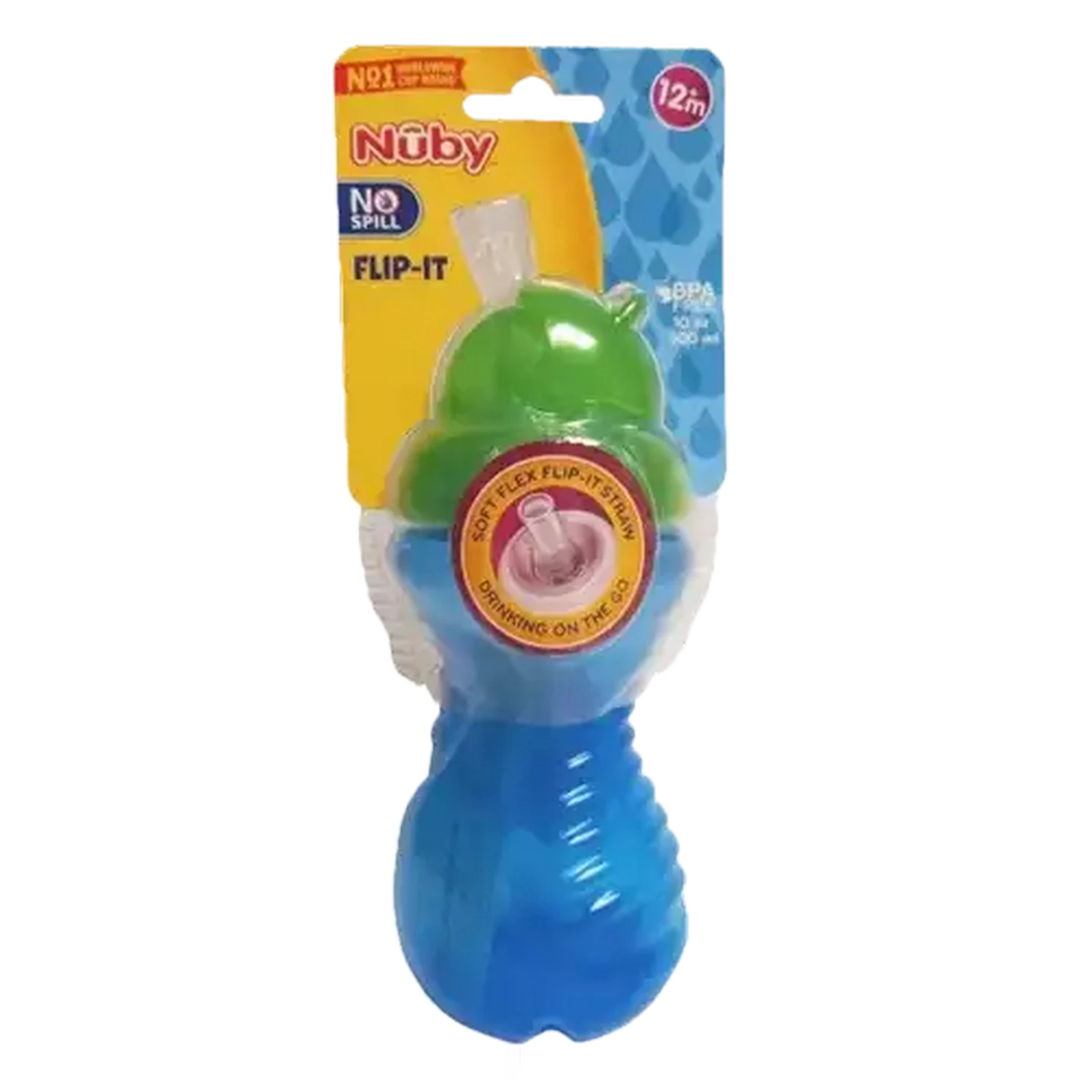 Image of Nûby Flip It Straw Cup 300ml