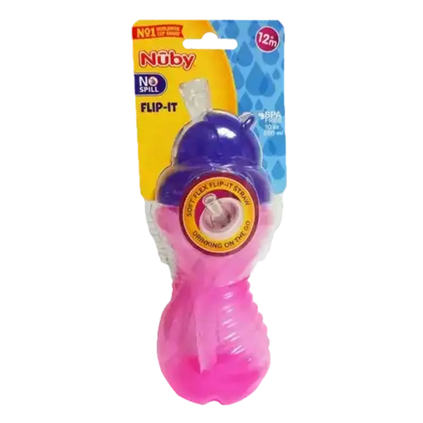 Image of Nûby Flip It Straw Cup 300ml