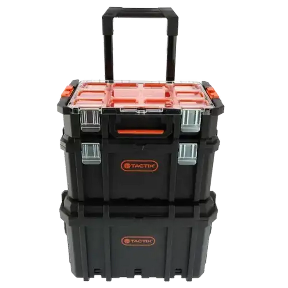 Checkers Sixty60 | Tactix Black & Orange Trolley Toolbox