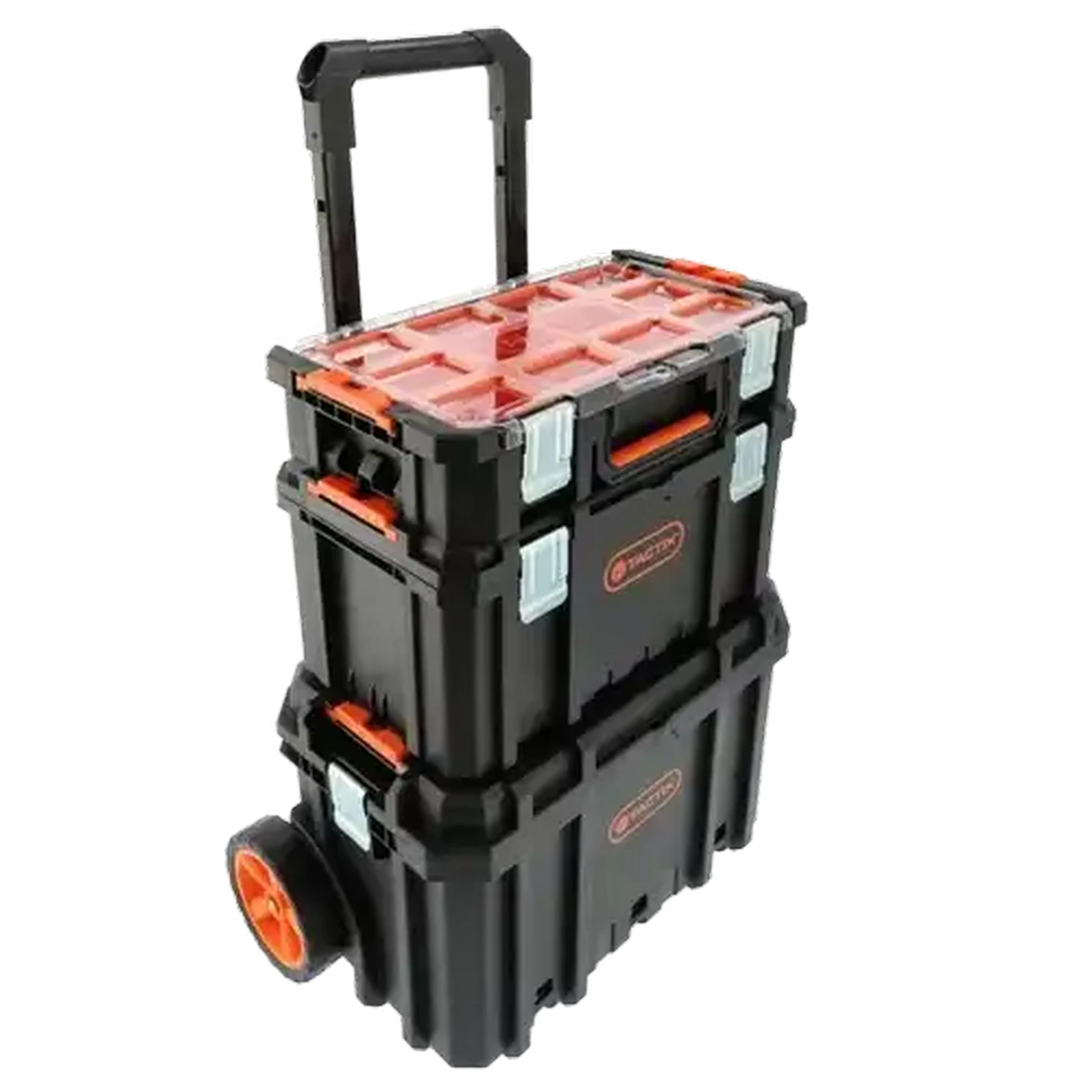 Checkers Sixty60 | Tactix Black & Orange Trolley Toolbox