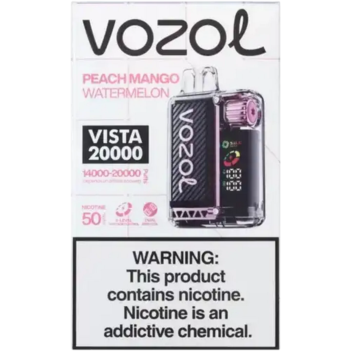 elfbar elfa kaufen Buy Vozol Peach Mango Watermelon in Dubai main image 0