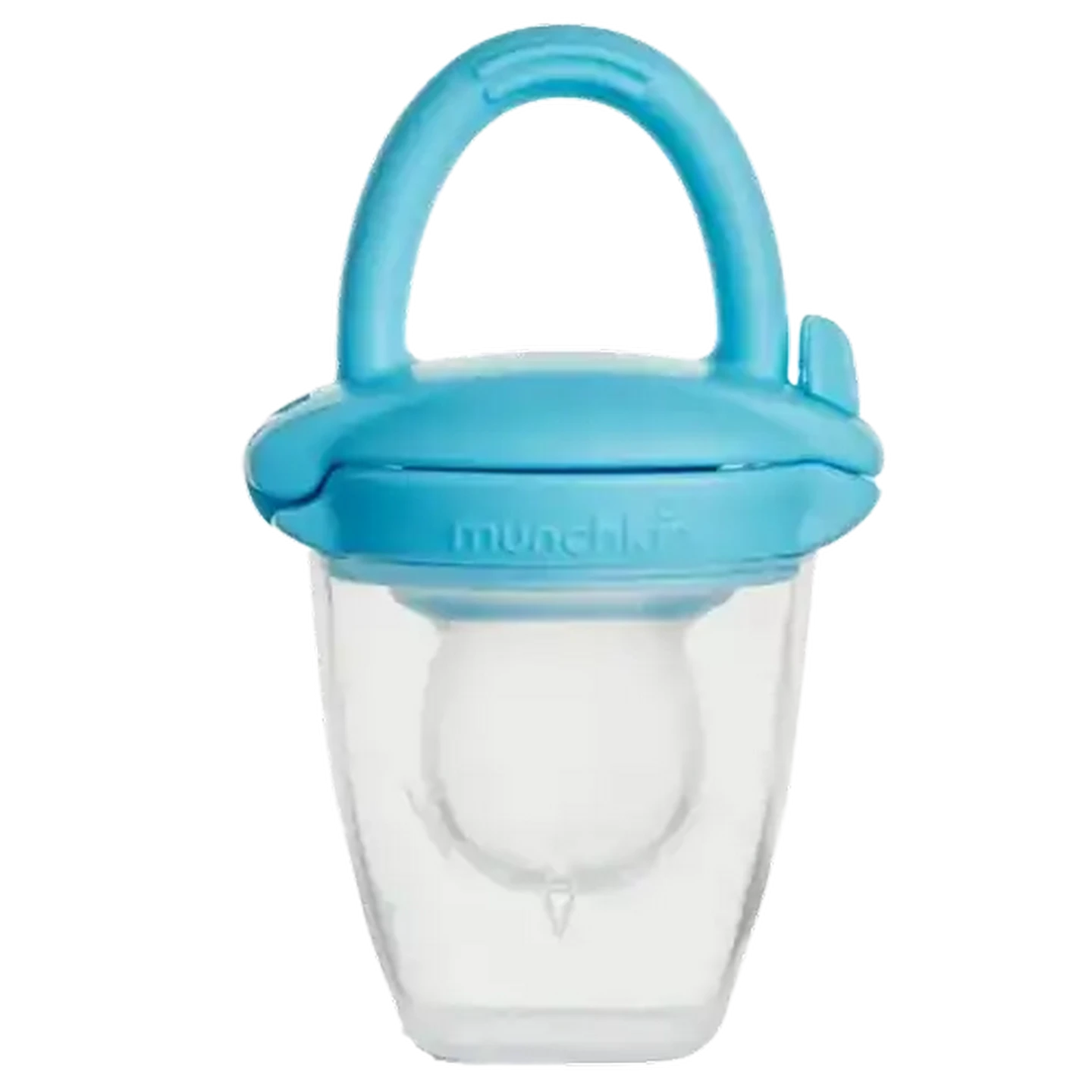 Image of Munchkin Blue Silicone Baby Food Feeder