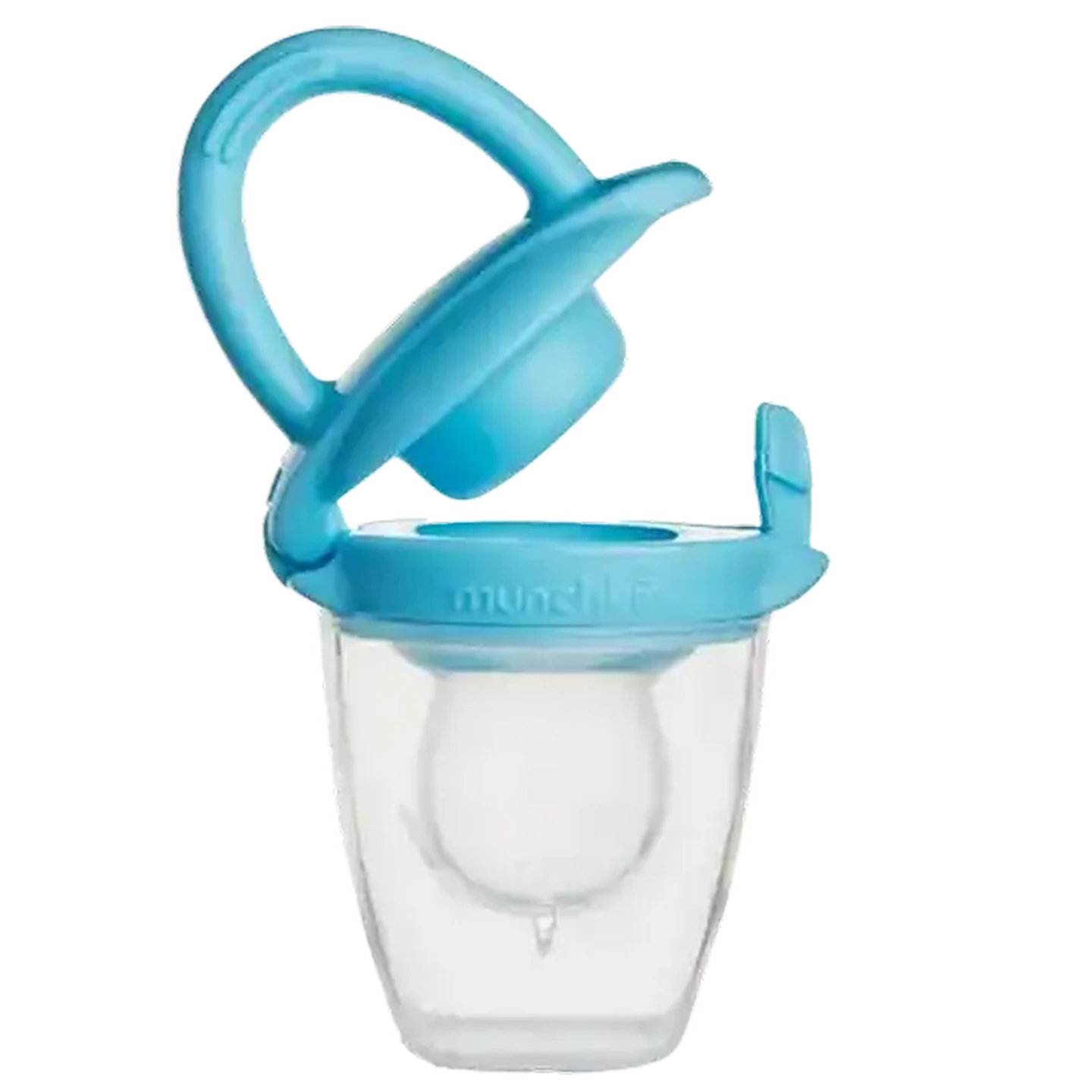 Image of Munchkin Blue Silicone Baby Food Feeder