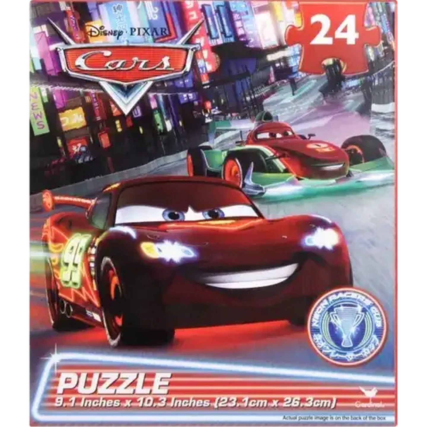 Image of Disney Cars Puzzle Set 24 Piece