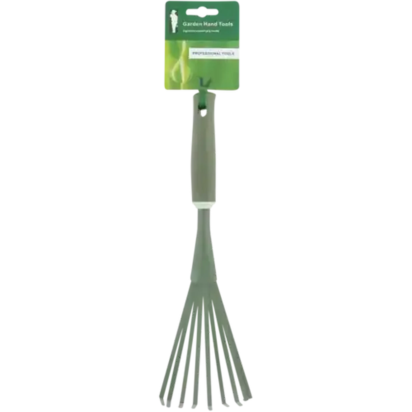 Image of Mr. Gardener Green Mini Fan Rake