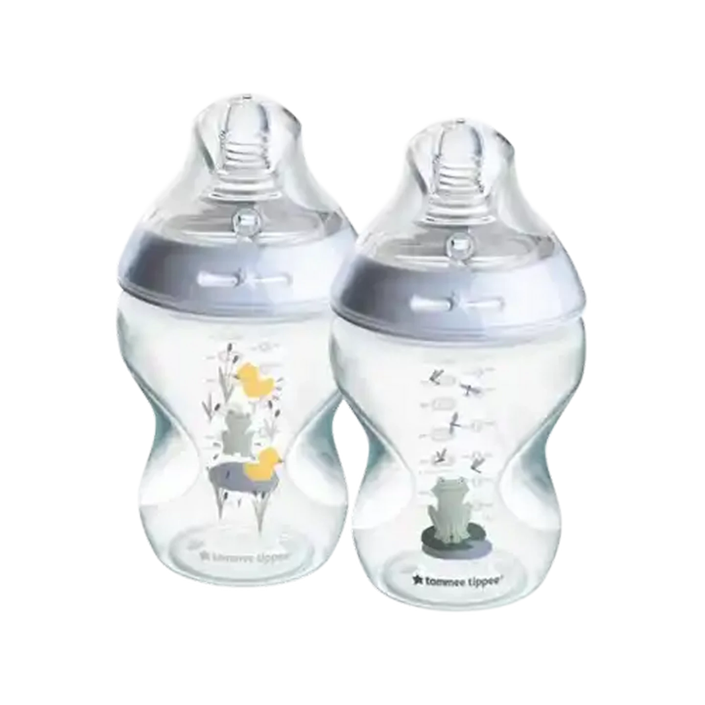Image of Tommee Tippee Natural Start Boy 260ml Self-Sterilising Bottles 2-Pack