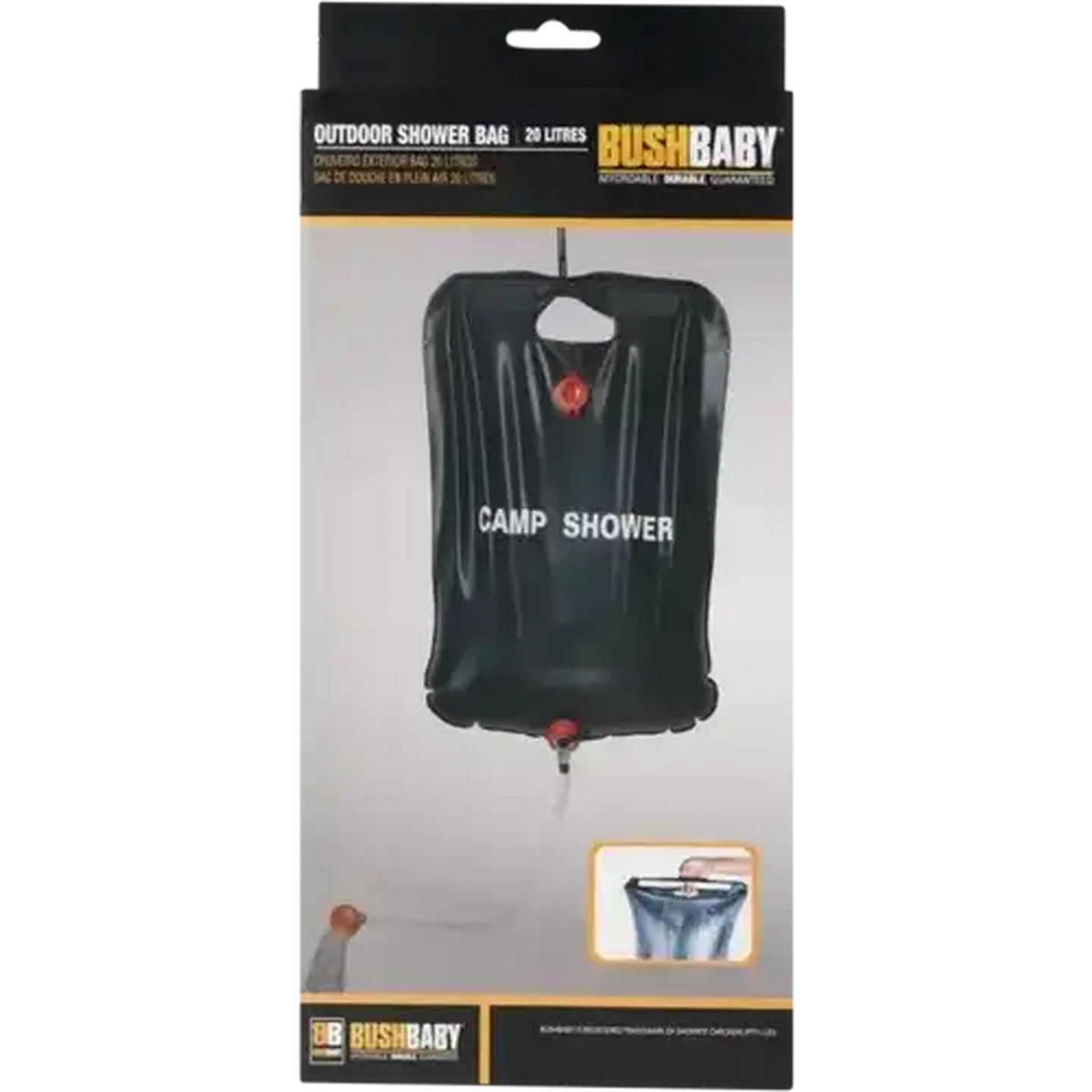 Image of Bush Baby Outdoor Shower Bag 20L