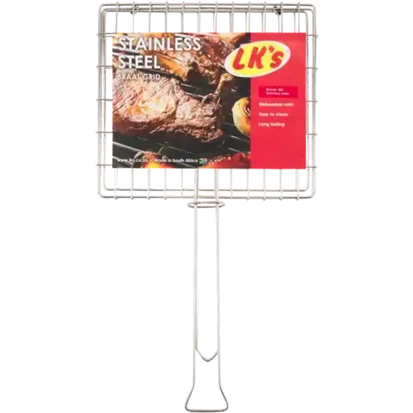Image of LK's Stainless Steel Small Box Braai Grid 330 x 330mm