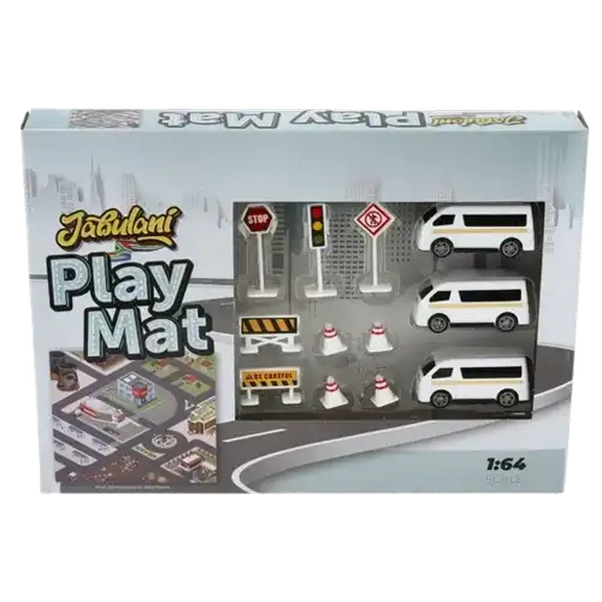 Checkers Sixty60 | Jabulani Taxi & Map Car Set 12 Piece