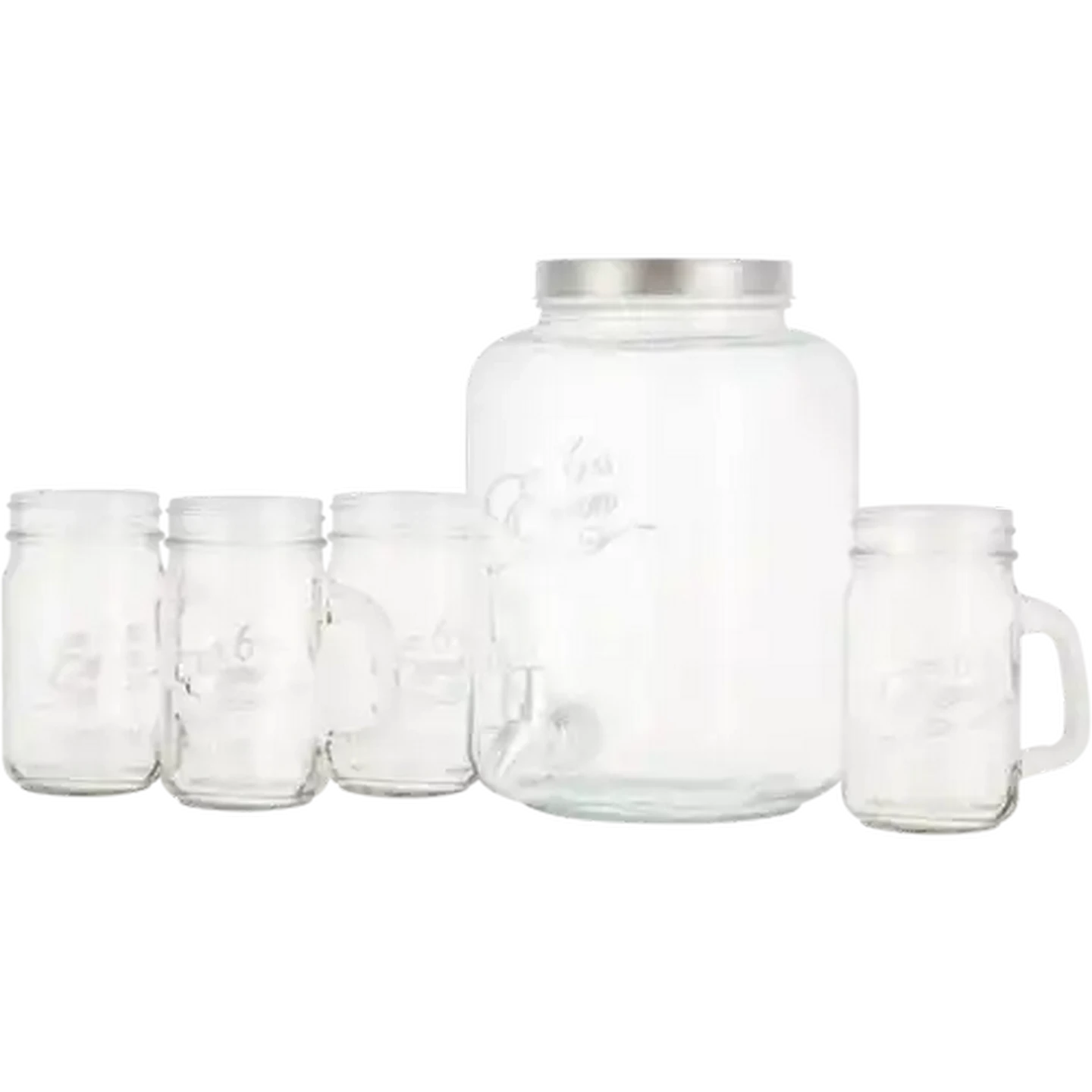 Checkers Sixty60 | Glass Dispenser Set 5 Piece