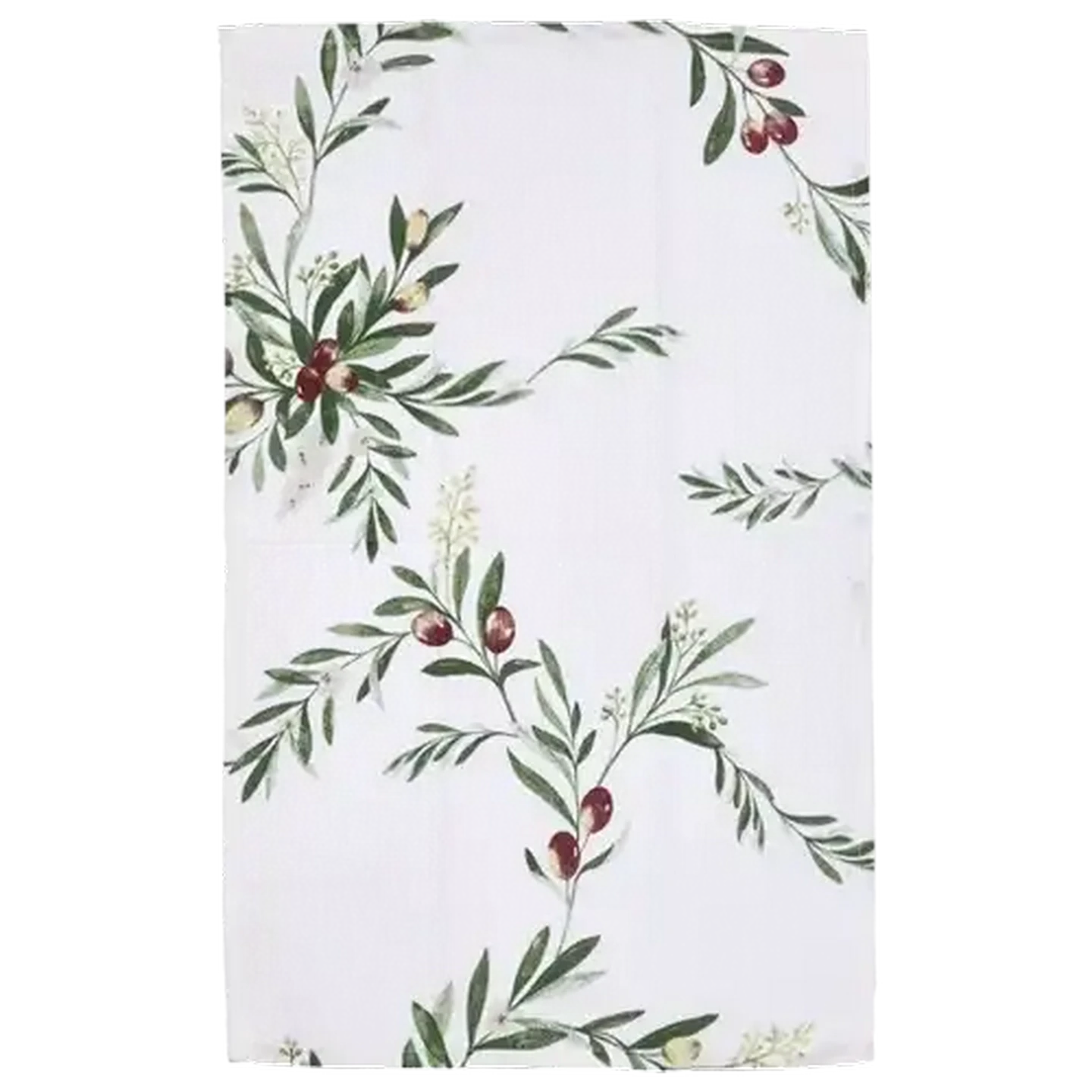 Image of Essentials Olive Green Woven Kitchen Cloths 2-Pack 40 x 65cm