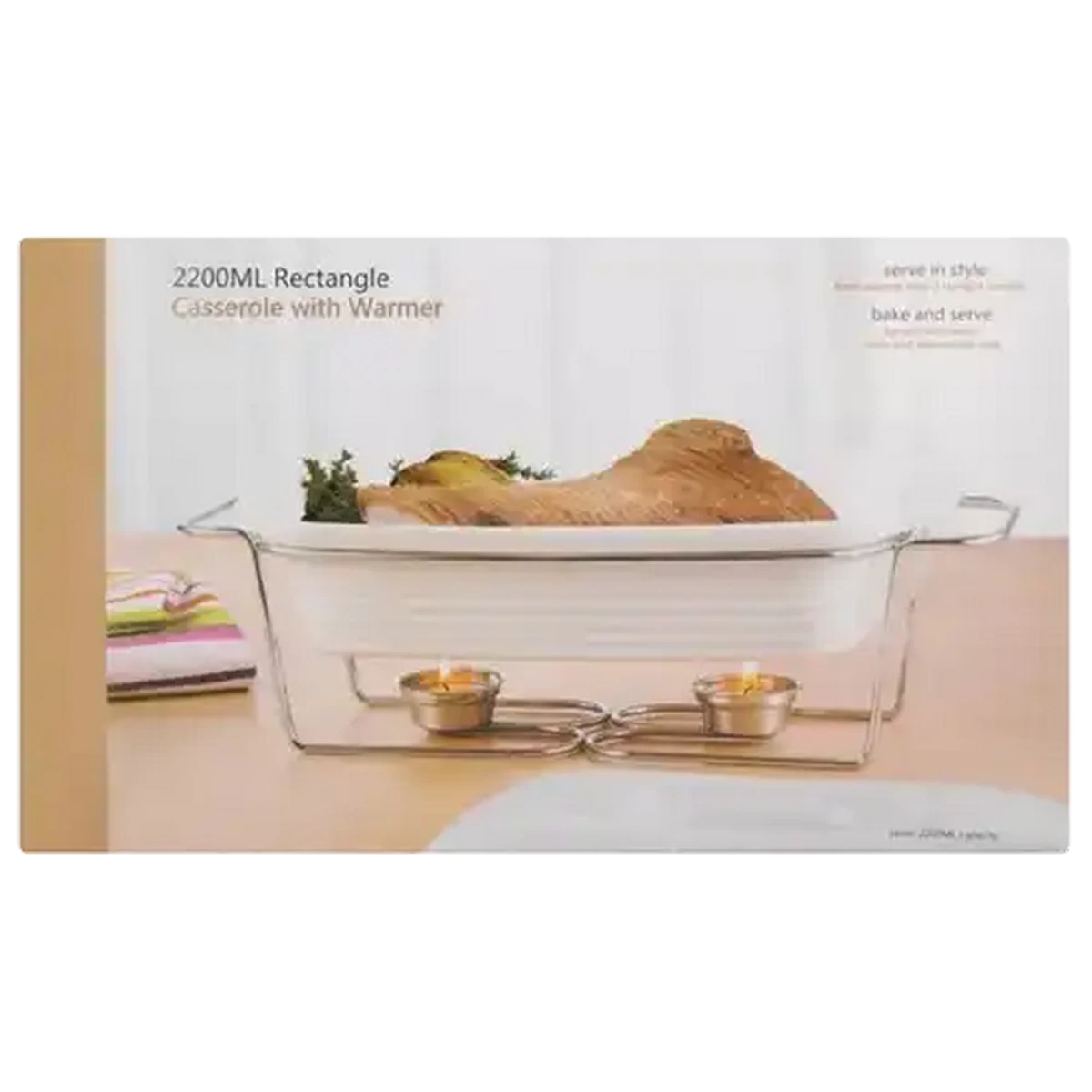 masa　160cmSOCCERJANKYセット Shoprite ZA | Rectangle Casserole Dish With Warmer 2200ml