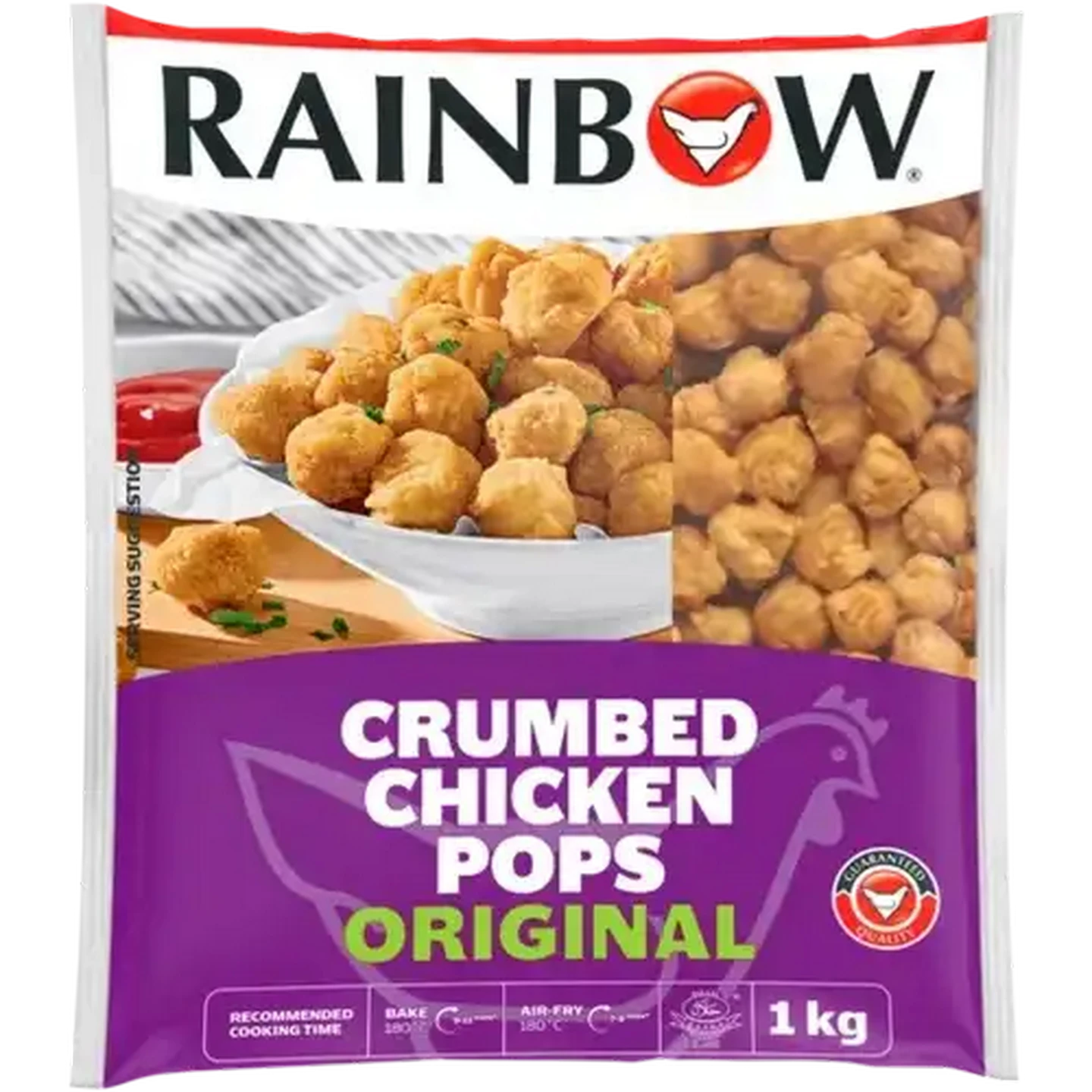 Checkers Sixty60 | RAINBOW Frozen Original Crumbed Chicken Pops 1kg