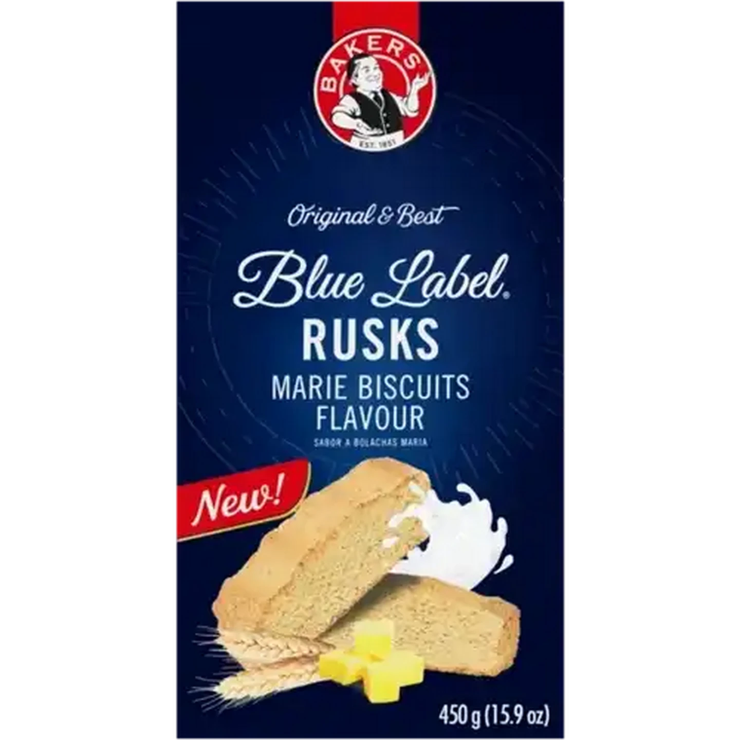 Checkers Sixty60 | Bakers Blue Label Marie Biscuits Flavour Rusks 450g