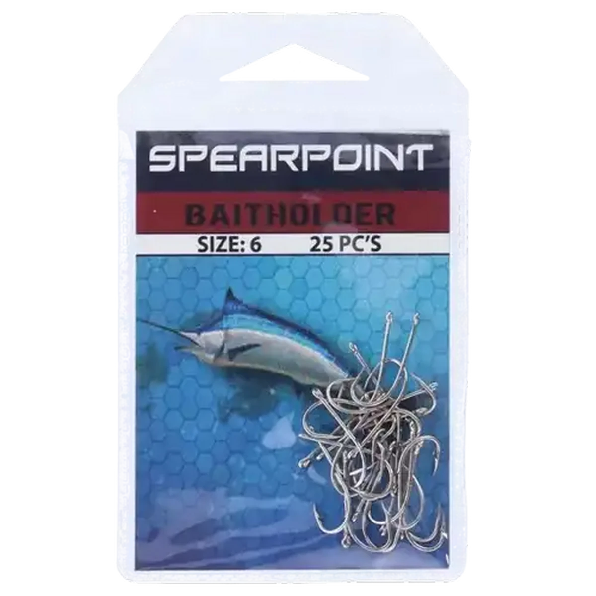 Checkers Sixty60 | Spearpoint Nickle Hooks Size 6 25 Piece