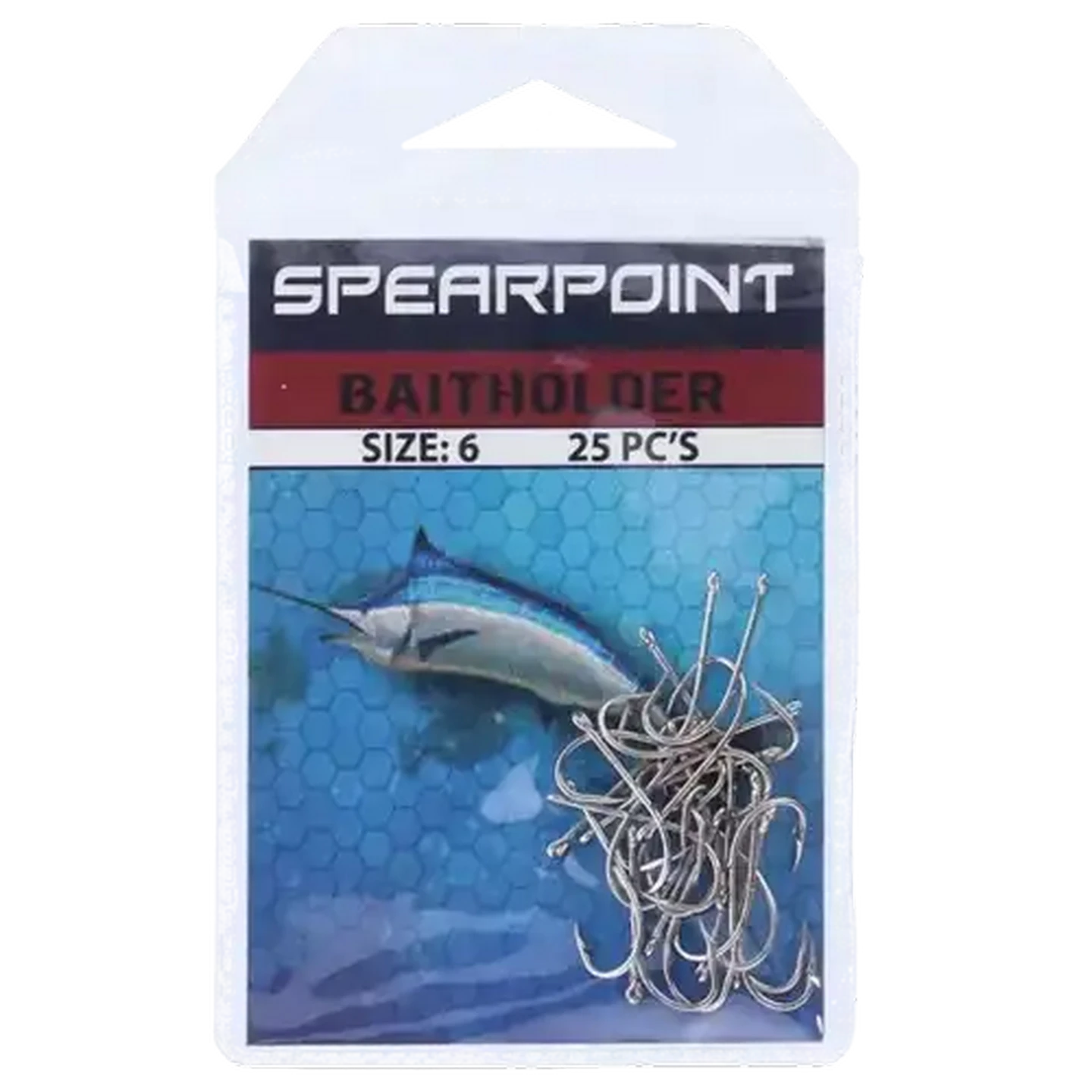 Checkers Sixty60 | Spearpoint Nickle Hooks Size 6 25 Piece