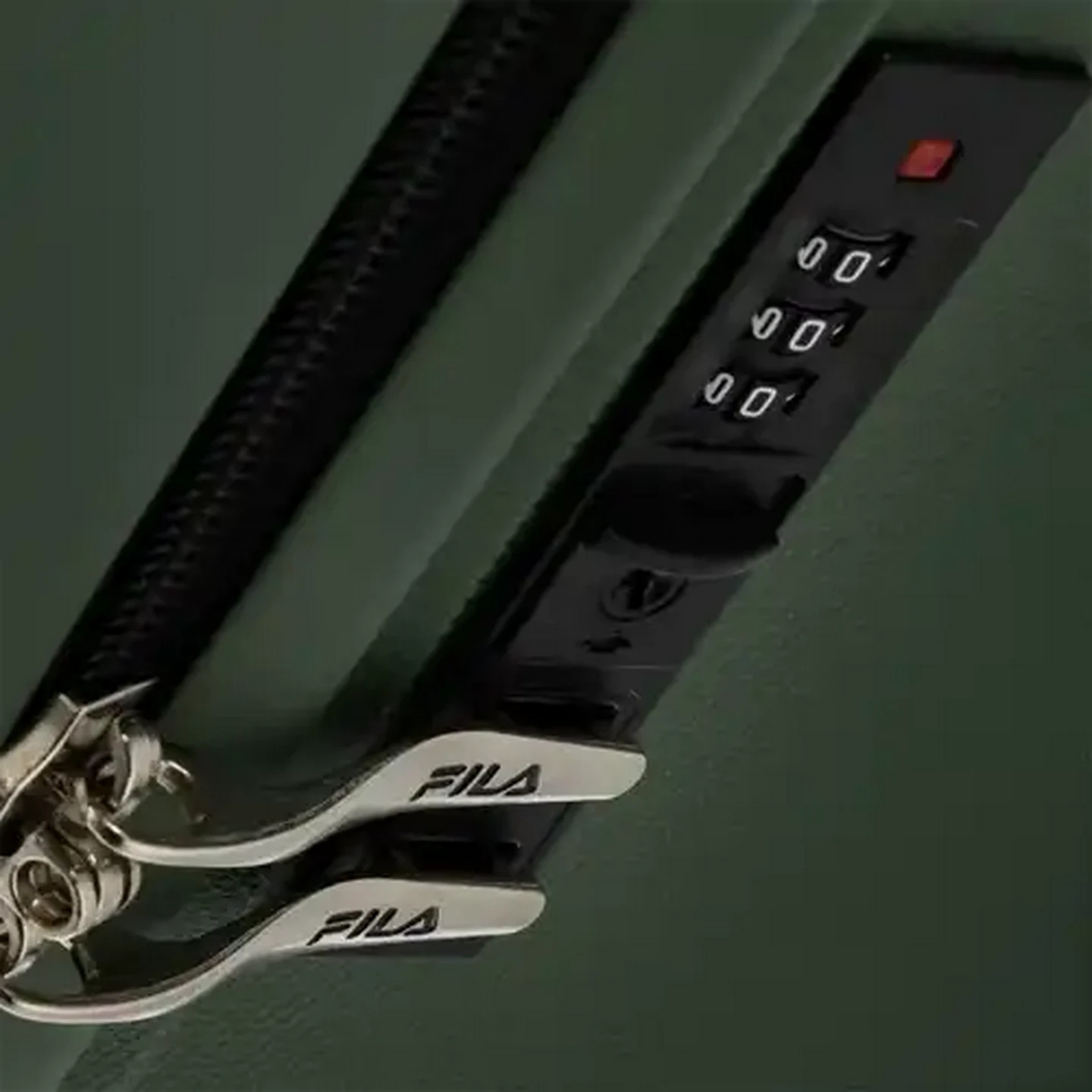 Image of FILA Medium Green Solo Trolley Case