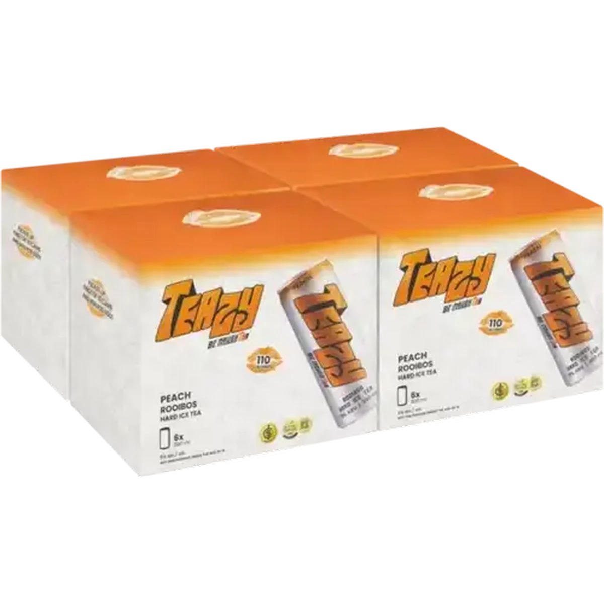 Checkers Sixty60 | Teazy Peach Hard Rooibos Alcoholic Ice Tea 24 x