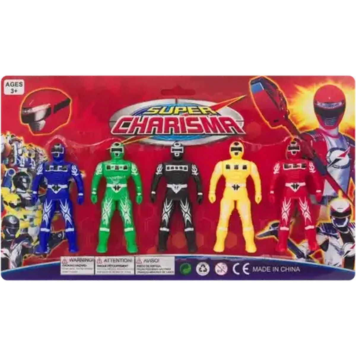 Checkers Sixty60 | Super Charisma Hero Ranger Toy 5 Piece